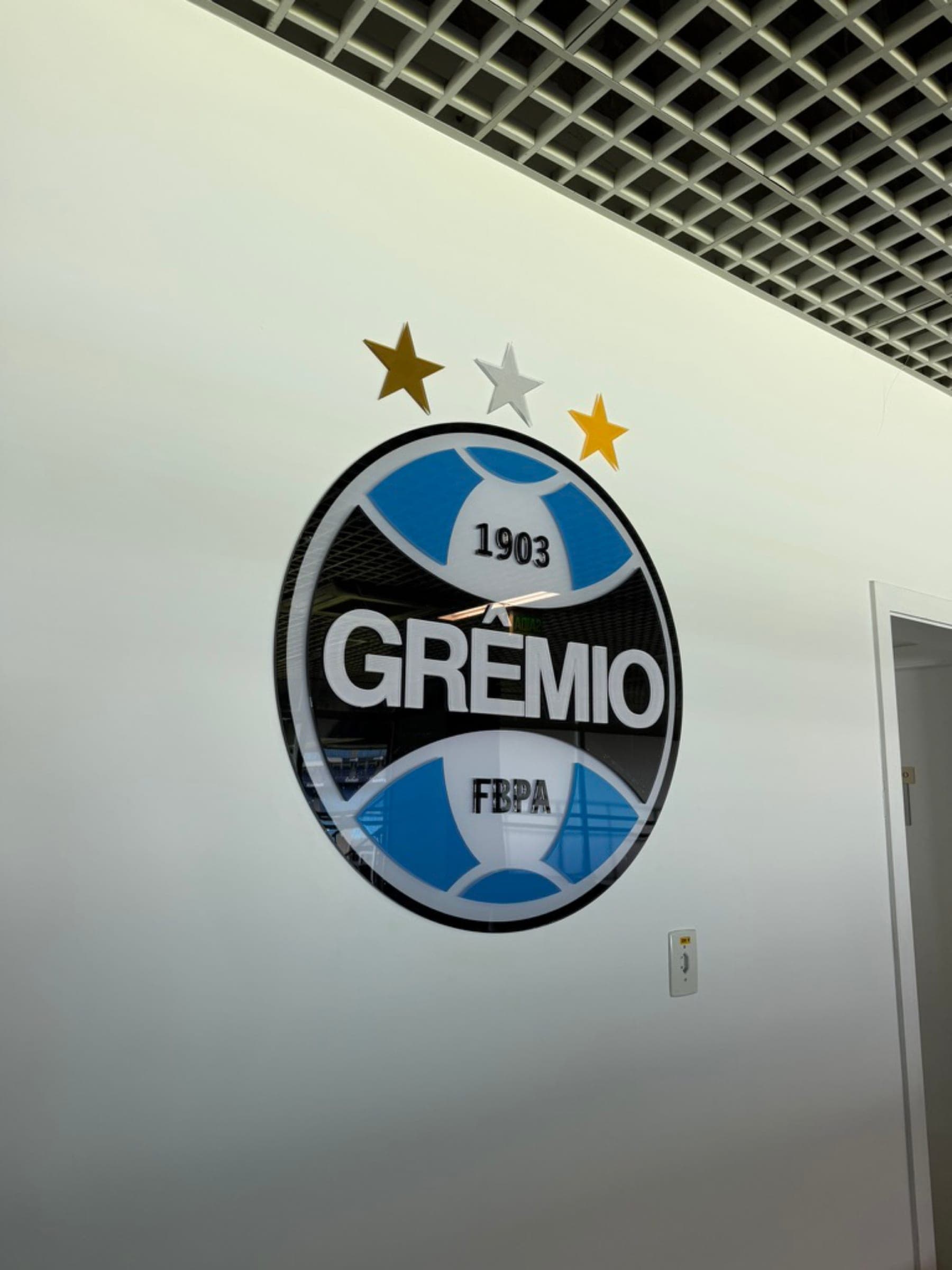 Logo em Acrílico — Grêmio — Acrílico, projeto da SulBrasil